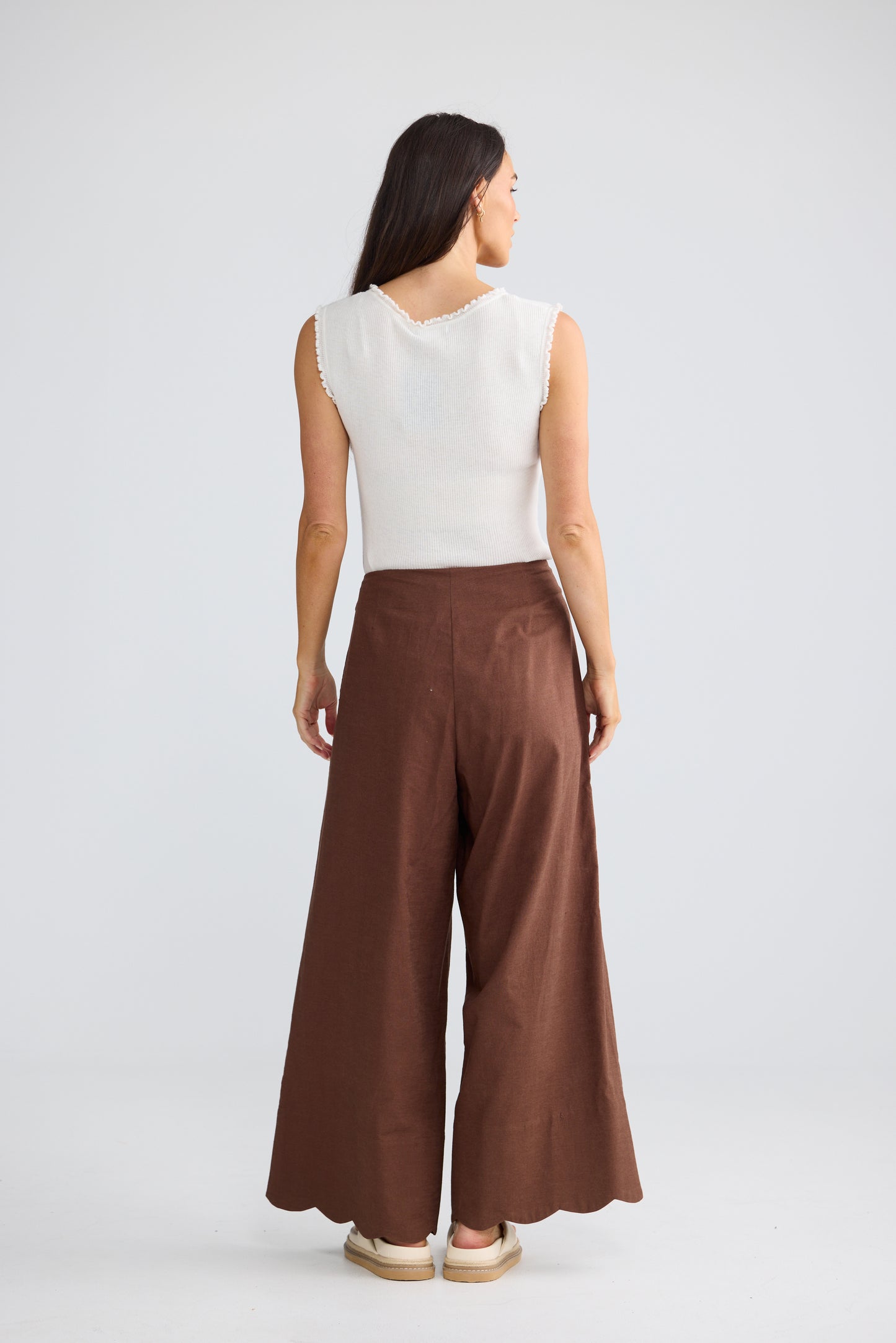 Kenzie Summer Pant Coffee