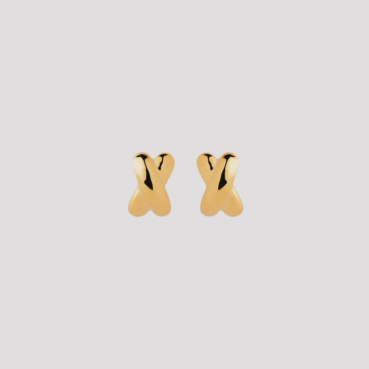 Bisous Stud Earring Gold