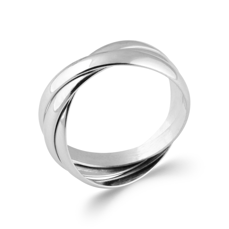 Sterling Silver Russian Wedder
