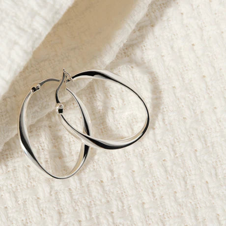 Cinta Hoop Silver