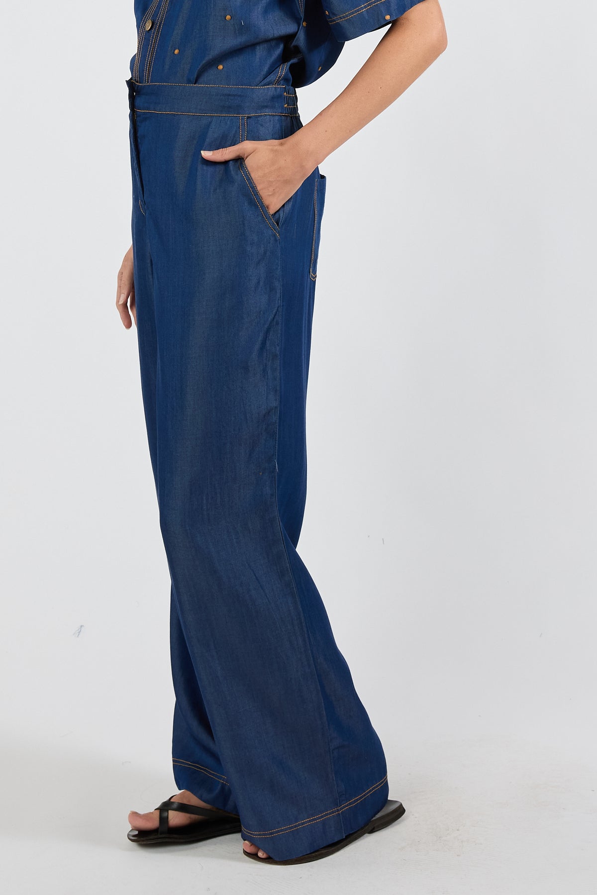 Ladies River Pant Indigo