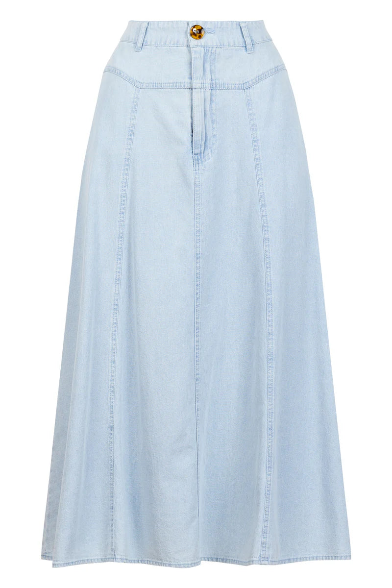 Playa Midi Skirt Capri 100% Cotton
