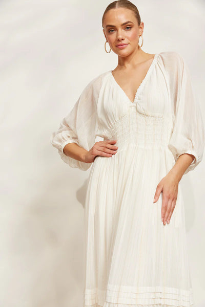 Sereno Maxi Dress Pearl