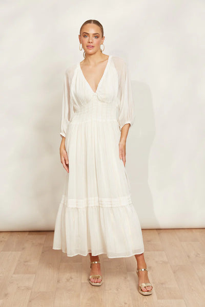 Sereno Maxi Dress Pearl