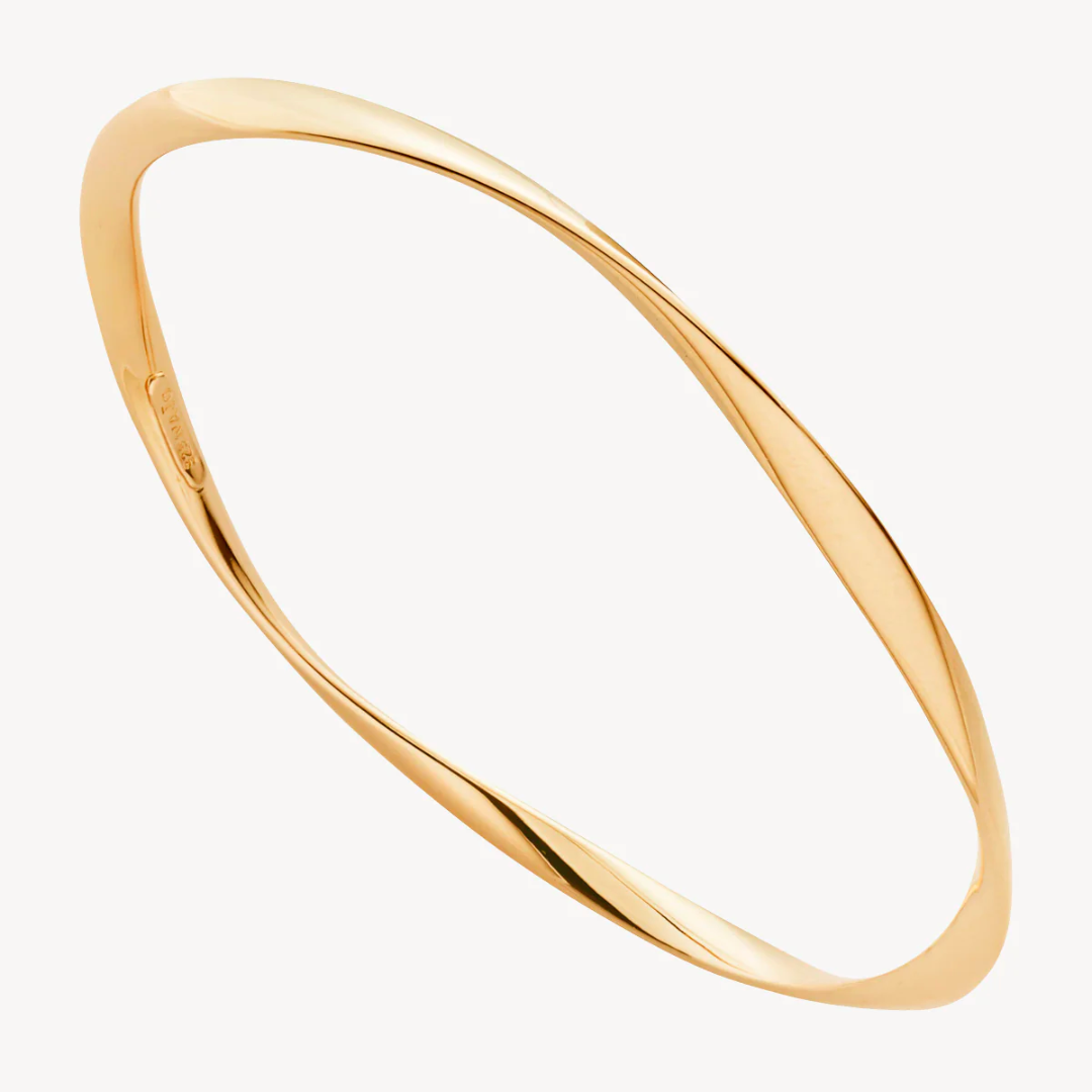 Garden of Eden Bangle Yellow Gold 65mm