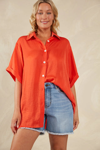 Portofino Shirt Aperol
