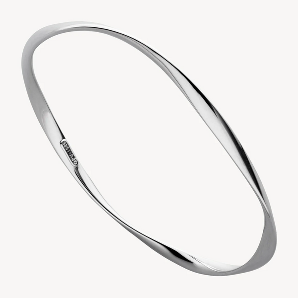 Najo Garden of Eden Bangle 65mm Silver