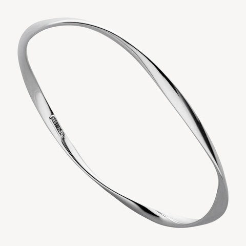 Garden of Eden Bangle 65mm Silver