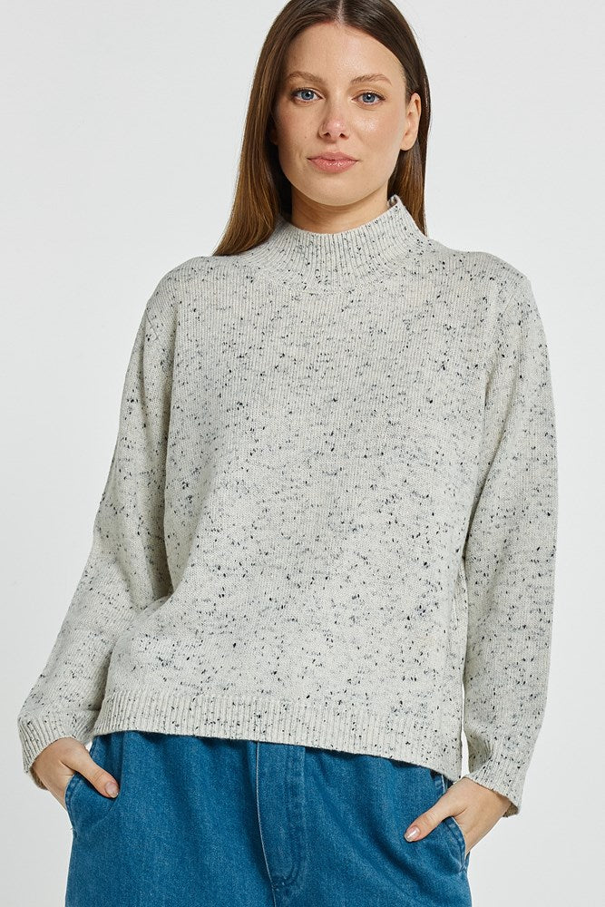 Carlin Knit Sweater Cream