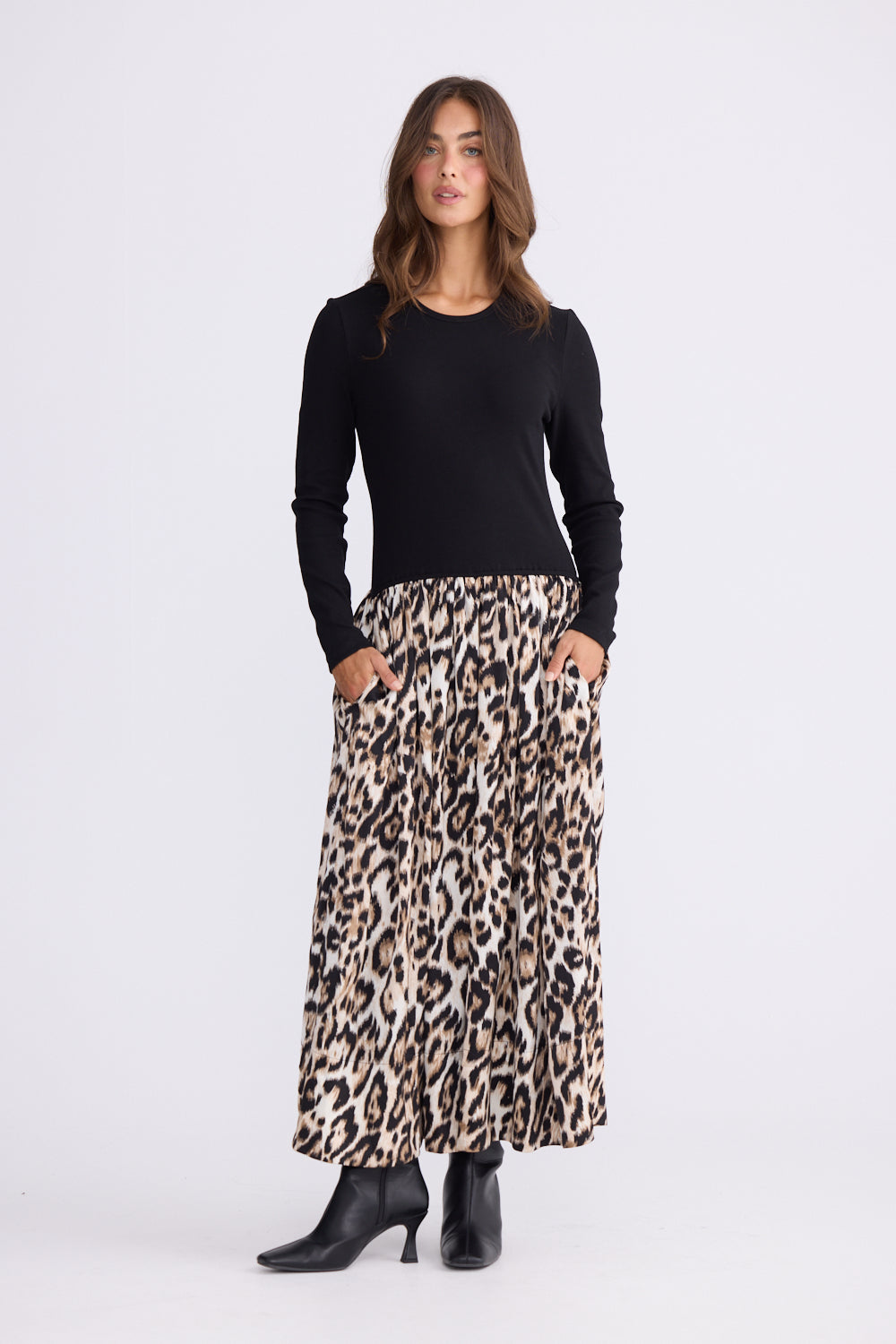 Daphne Long Sleeve Dress Savannah