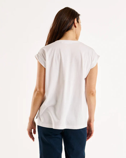 Michaela Top White