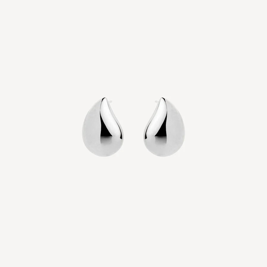 Sunflower Silver Small Stud Er