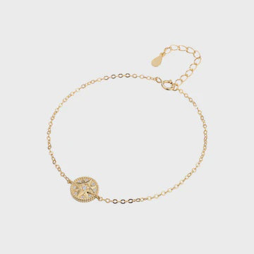 Zircon Compass Bracelet