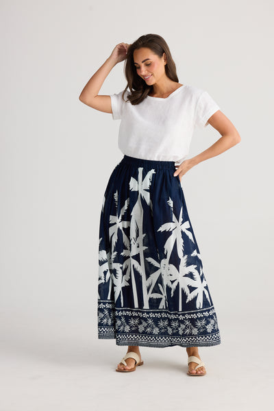 Fly Away Skirt Blue Haven