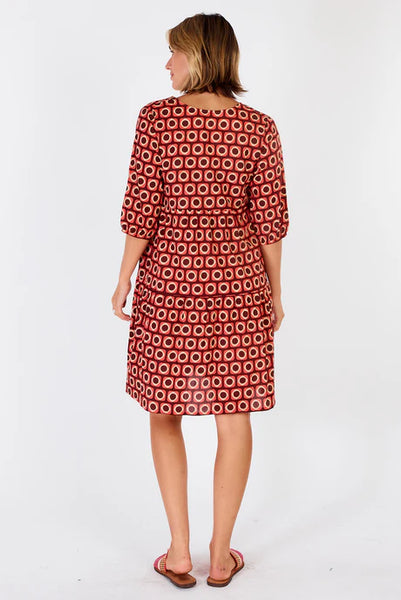 Montreal Dress Cranberry