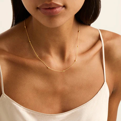 Like a Breeze Necklace Yellow Gold - 45cm