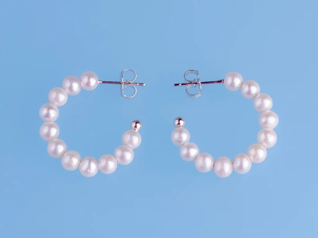 Charlotte Pearl Hoop