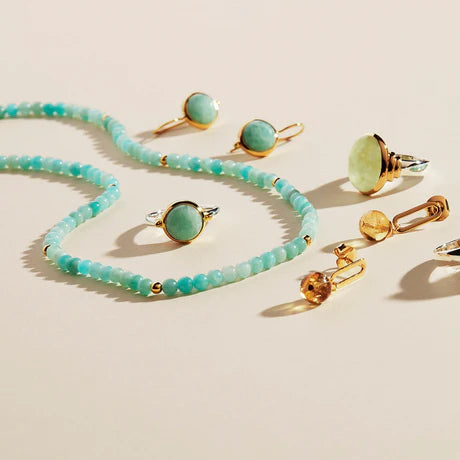Najo Azzurro Amazonite Earrings