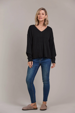 Palmer cable Knit