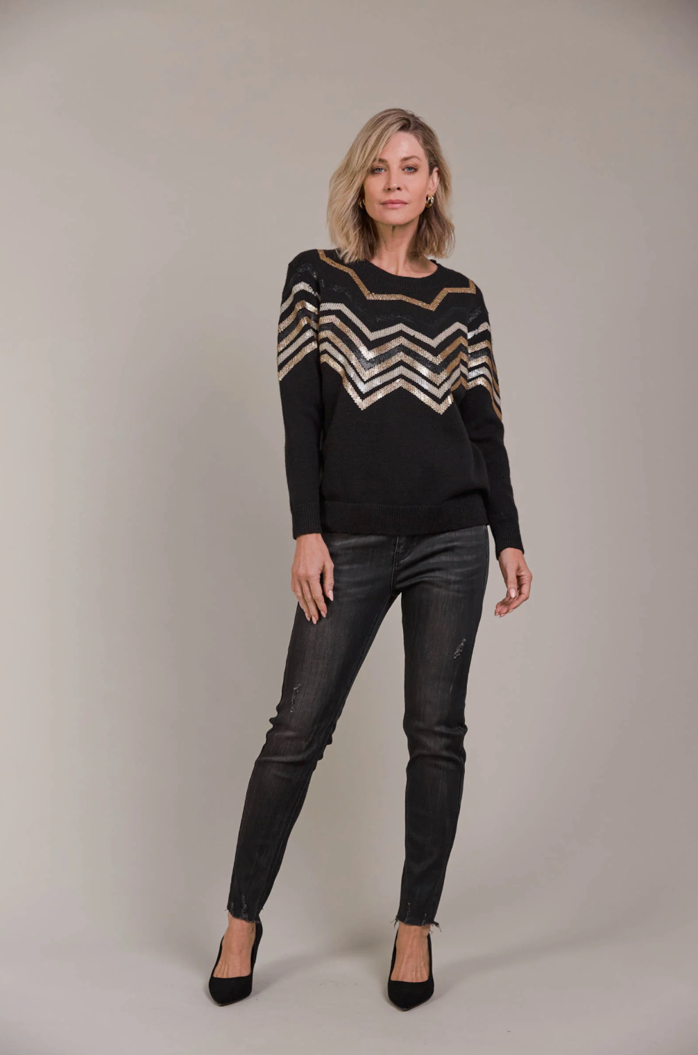 Santani Knit Black