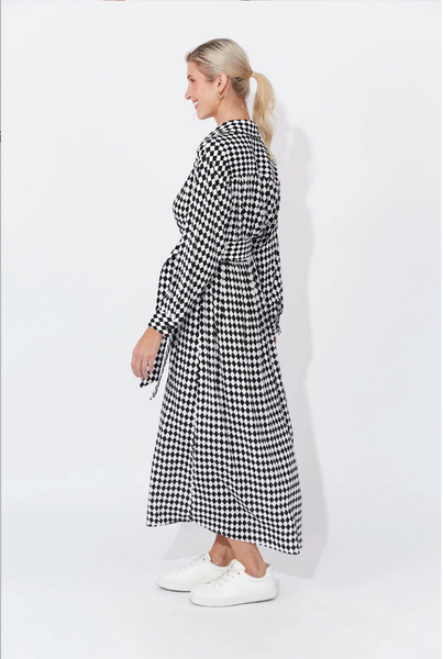 Casablanca Dress White/Kohl