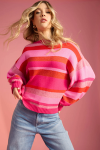 Yuma Jumper Chilli/Pink