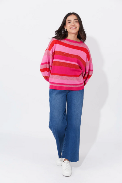 Yuma Jumper Chilli/Pink
