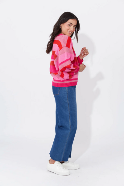 Yuma Jumper Chilli/Pink