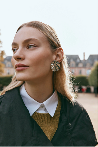 Aman Fan Earring