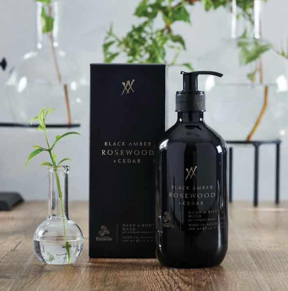 Hand & Body Wash - Black Amber