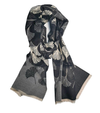 Gingko Leaf Scarf
