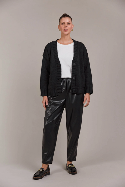 Katana Cardigan Black