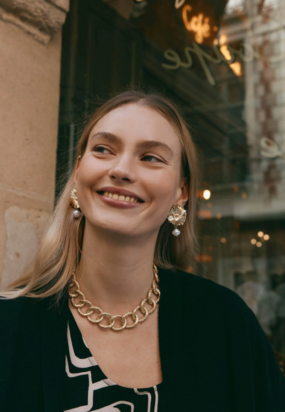 Aman Flora Earring