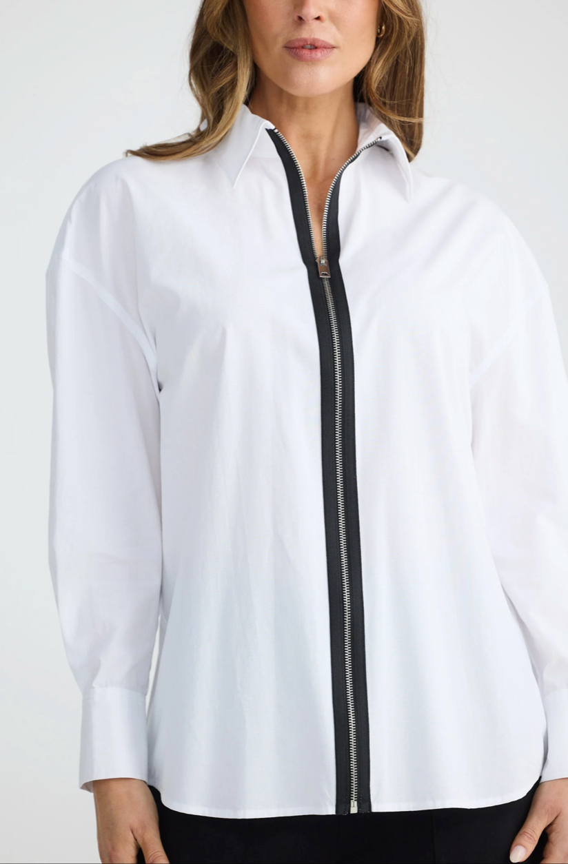 Copenhagen Shirt Black w White