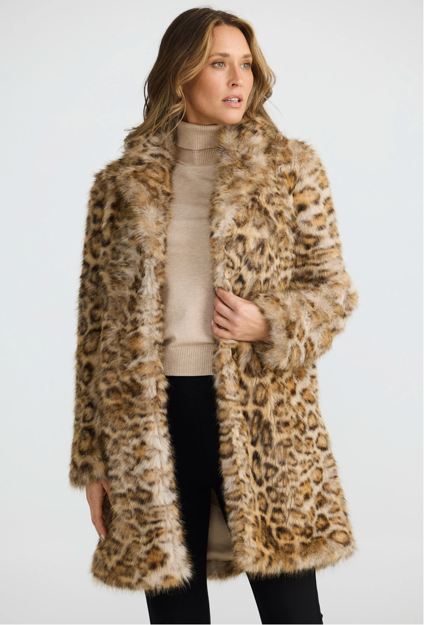 Jungle Coat Leopard Print