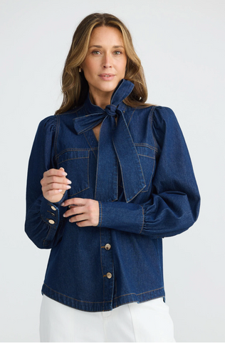 Nicola Denim Blouse