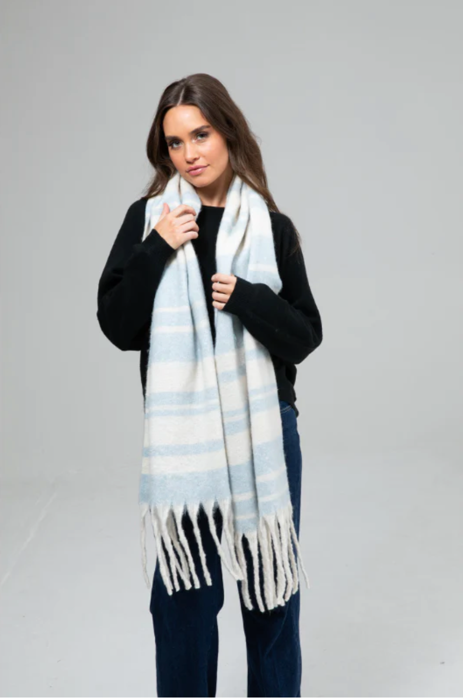 Schena Scarf Light Blue
