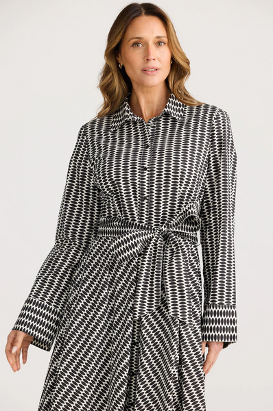 Moet Shirt Dress Cascade