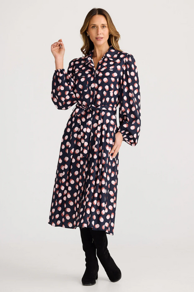 Elyse Midi Dress Irregular  Spot