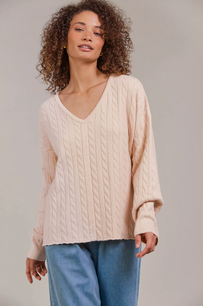 Palmer cable Knit