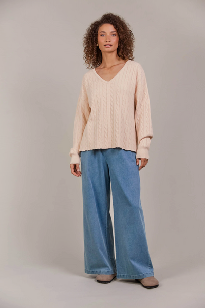 Palmer cable Knit