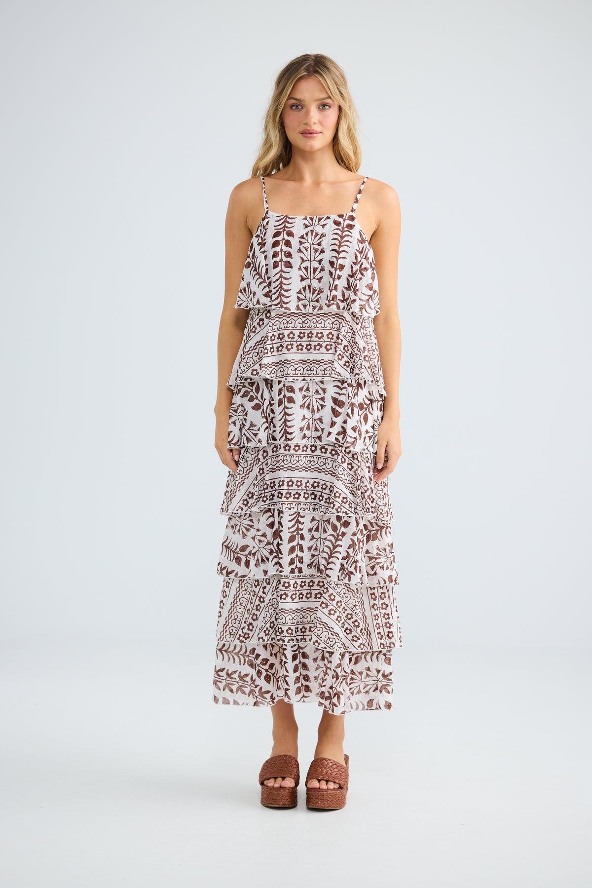 Rue Maxi Dress Chocolate Paro