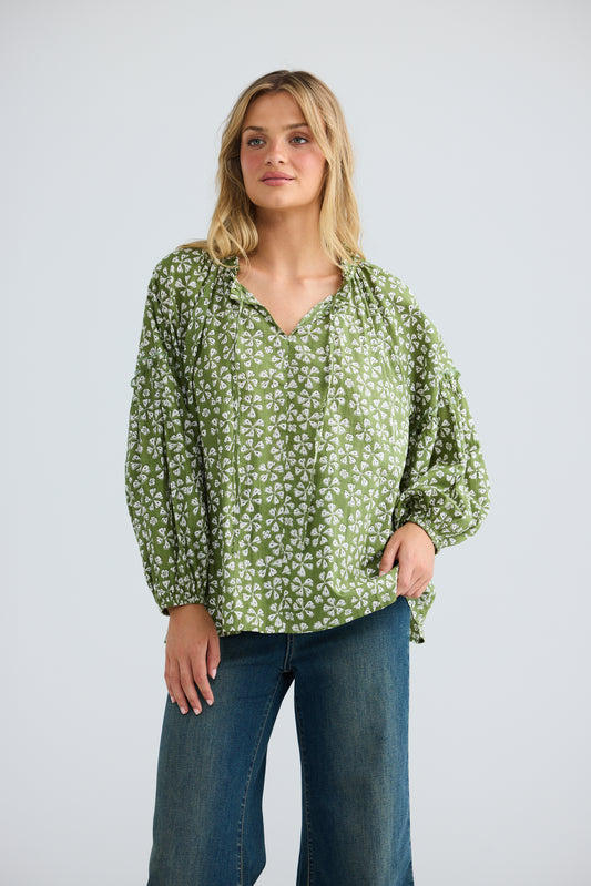 Allegria Top Sage Petal