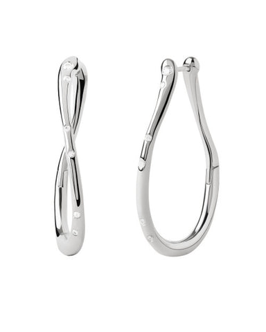 Air Silver Hoops