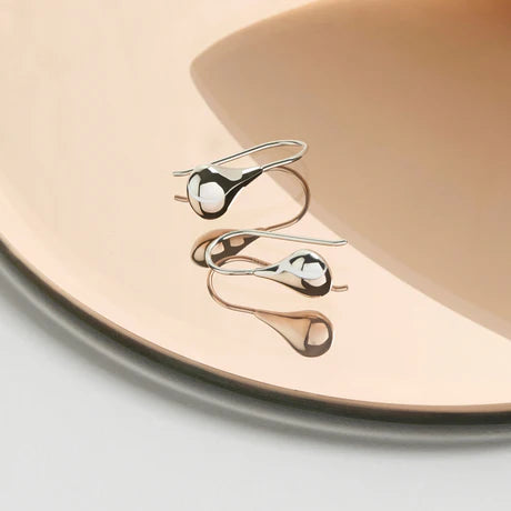 Baby Tears Earring Silver