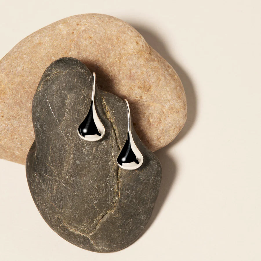 Baby Tears Earring Silver