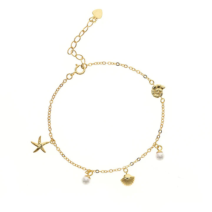 Shell & Pearl Bracelet