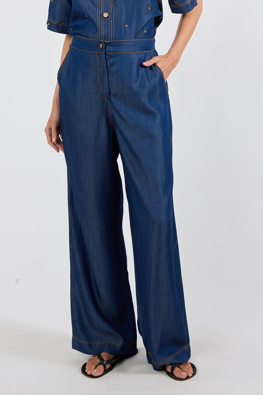 River Pant Indigo