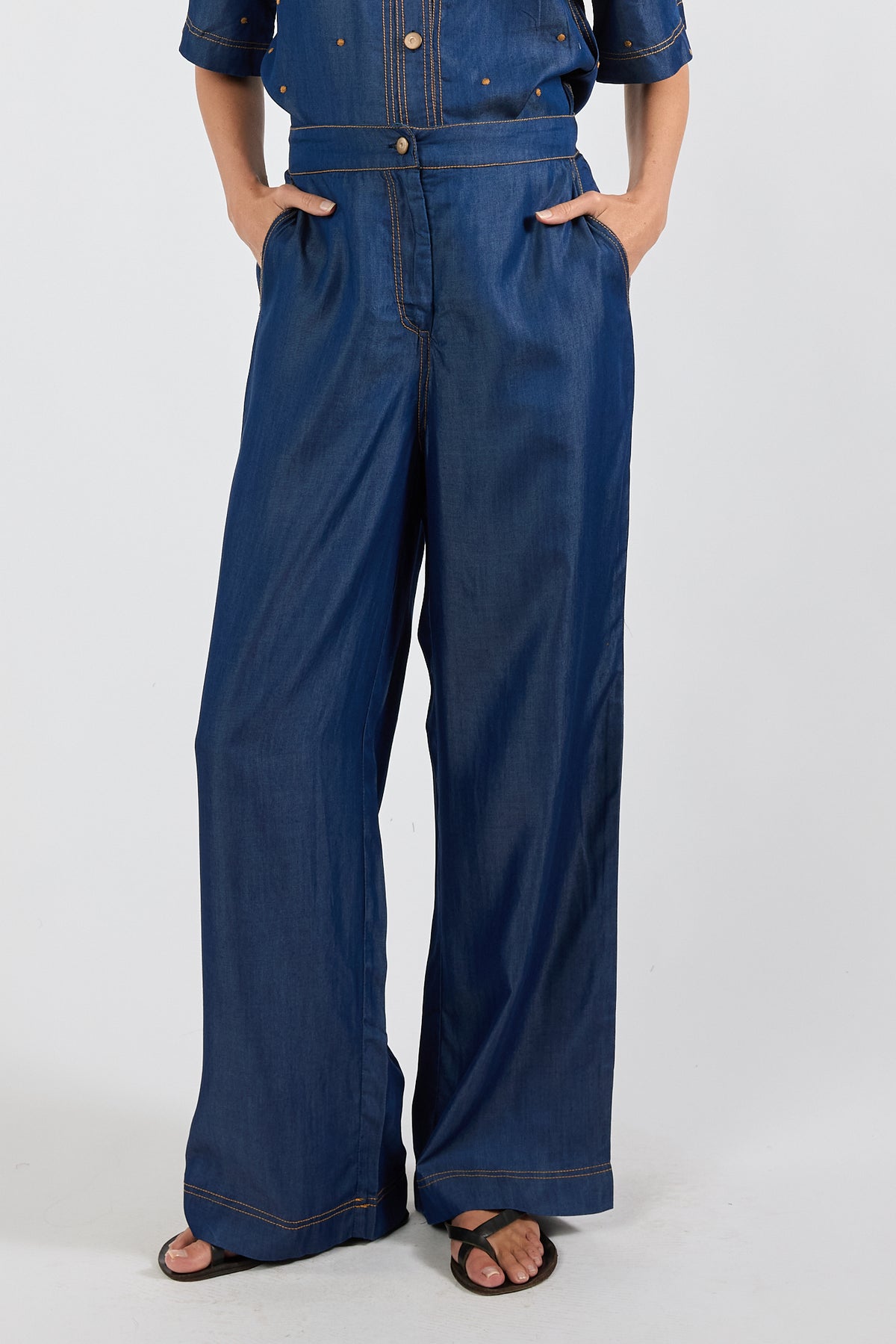 Ladies River Pant Indigo