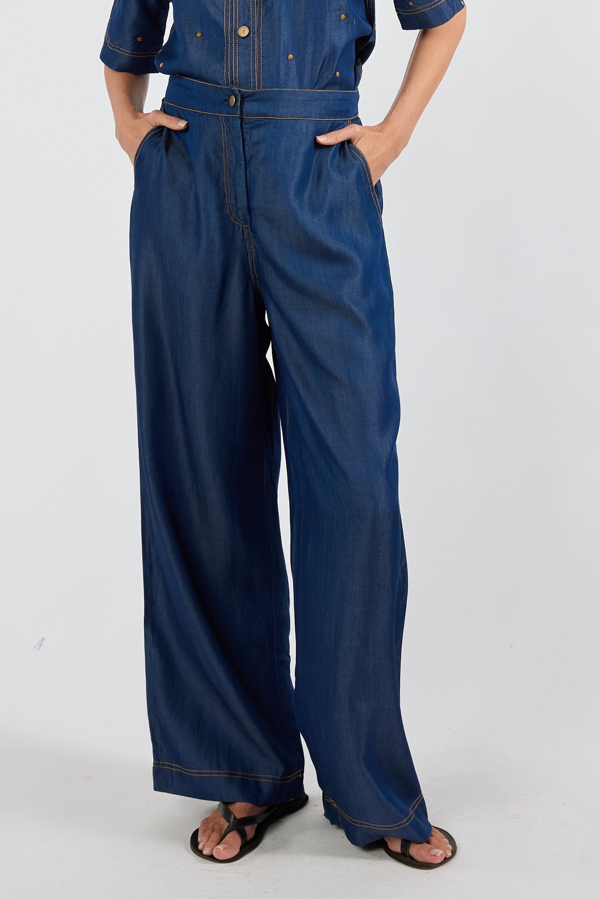 Ladies River Pant Indigo